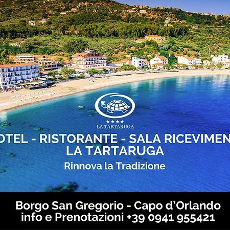 Hotel Ristorante La Tartaruga Capo dʼOrlando Zewnętrze zdjęcie