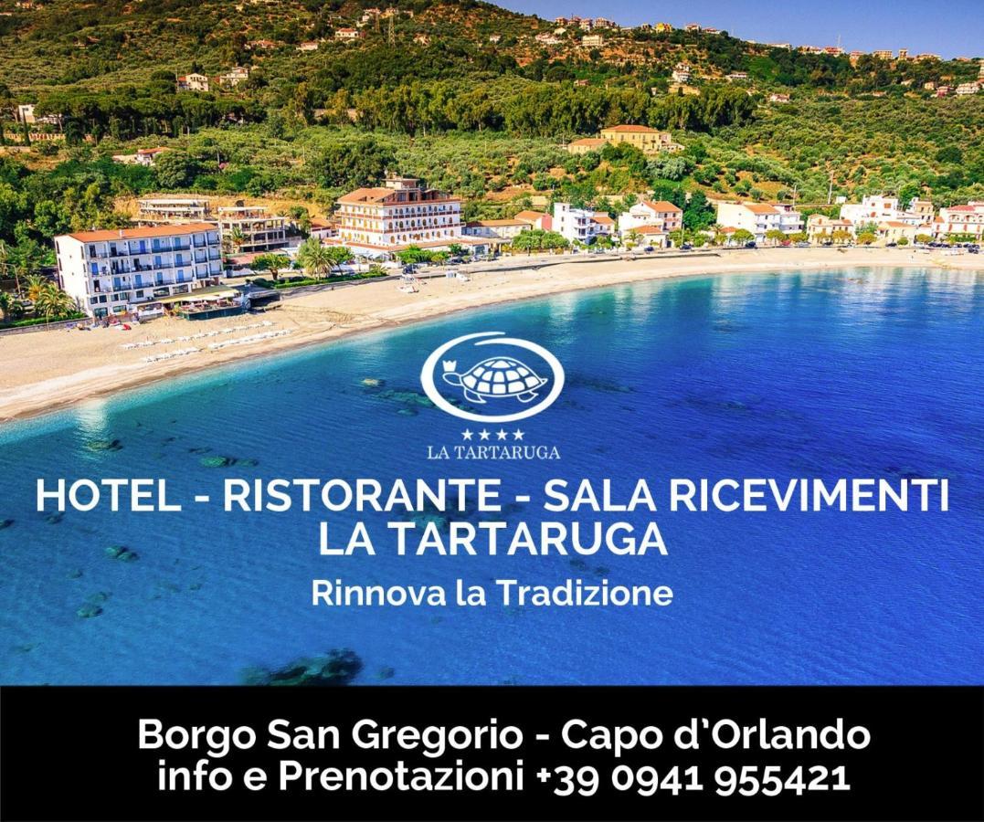 Hotel Ristorante La Tartaruga Capo dʼOrlando Zewnętrze zdjęcie